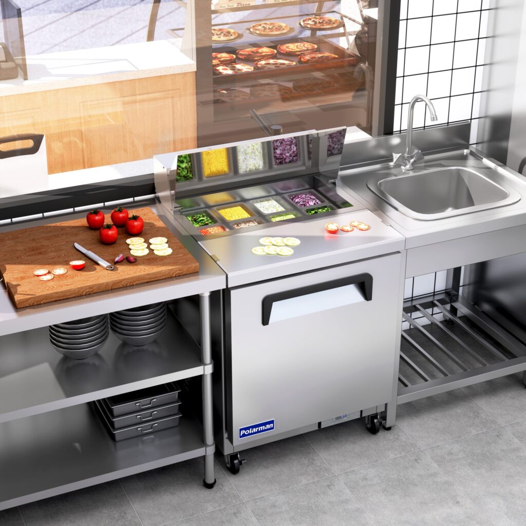 Commercial Sandwich Prep Table Coolers and Freezers Repair & Service